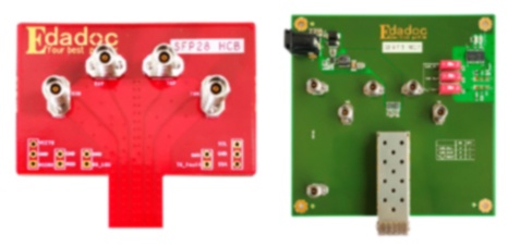 SFP28 HCB-MCBテストフィクスチャ
