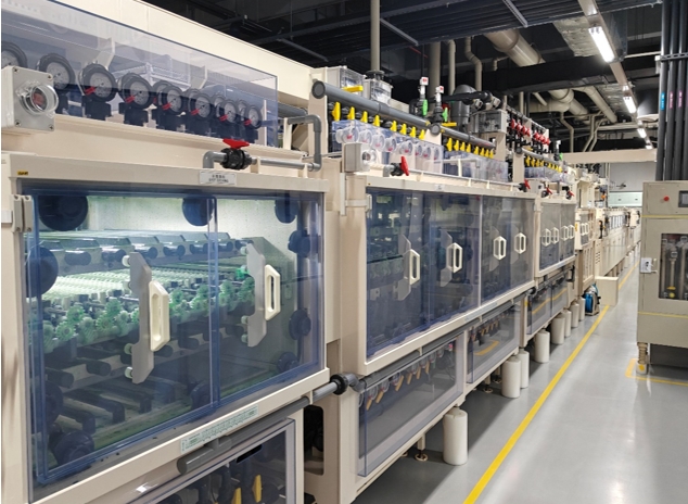 真空二流体エッチングライン